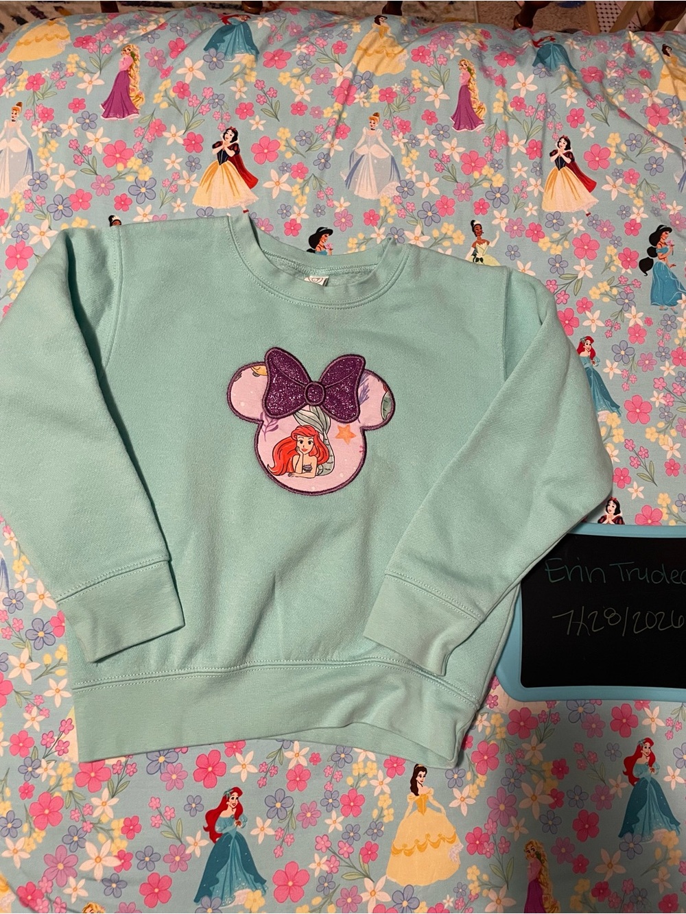 Little Sleepies Ariel Custom Sweatshirt